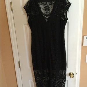 Black boho Dress